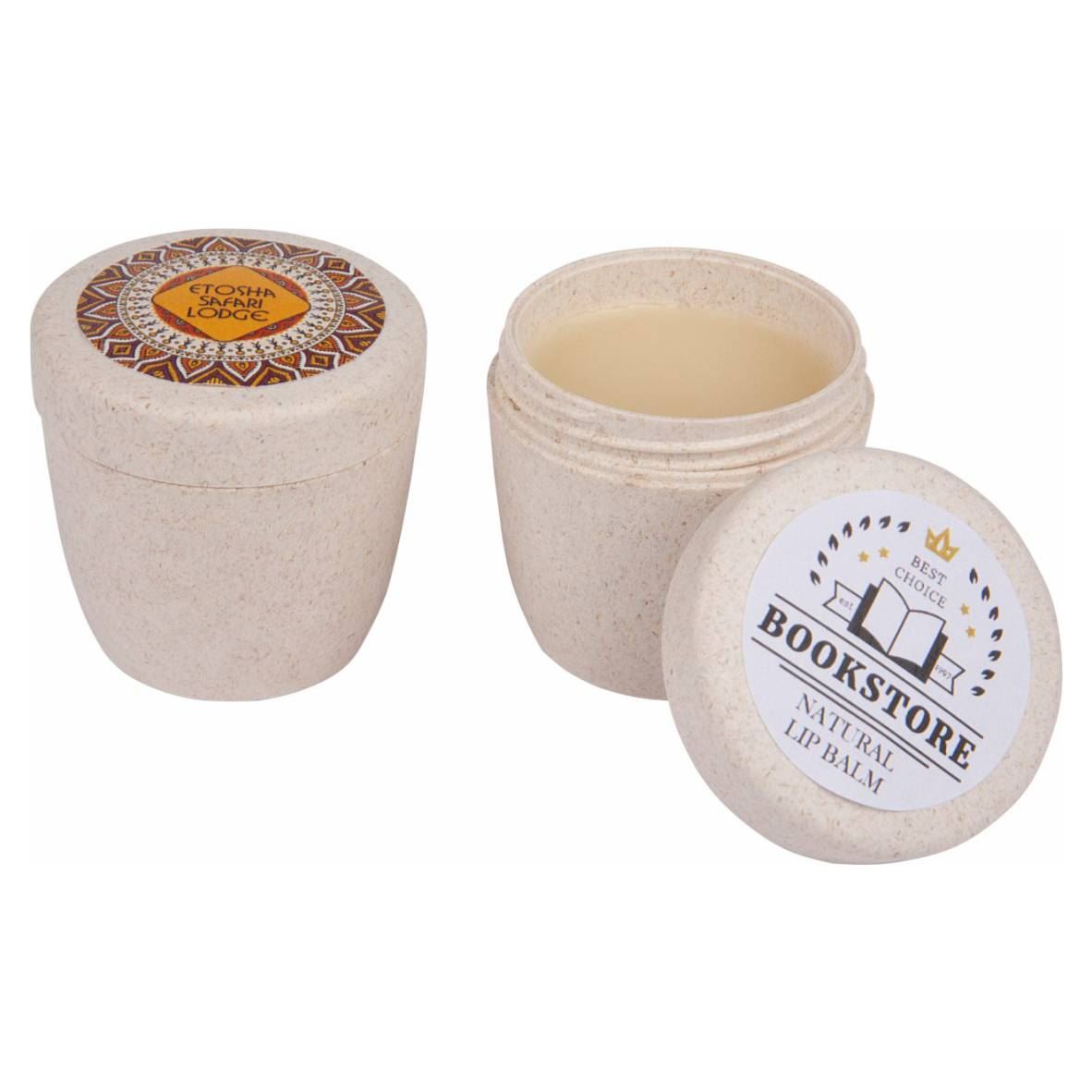 VEGAN LIP BALM IN BIO JAR